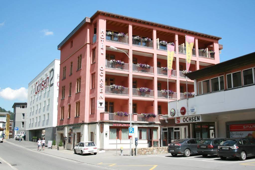 奥克森酒店 达沃斯 外观 照片